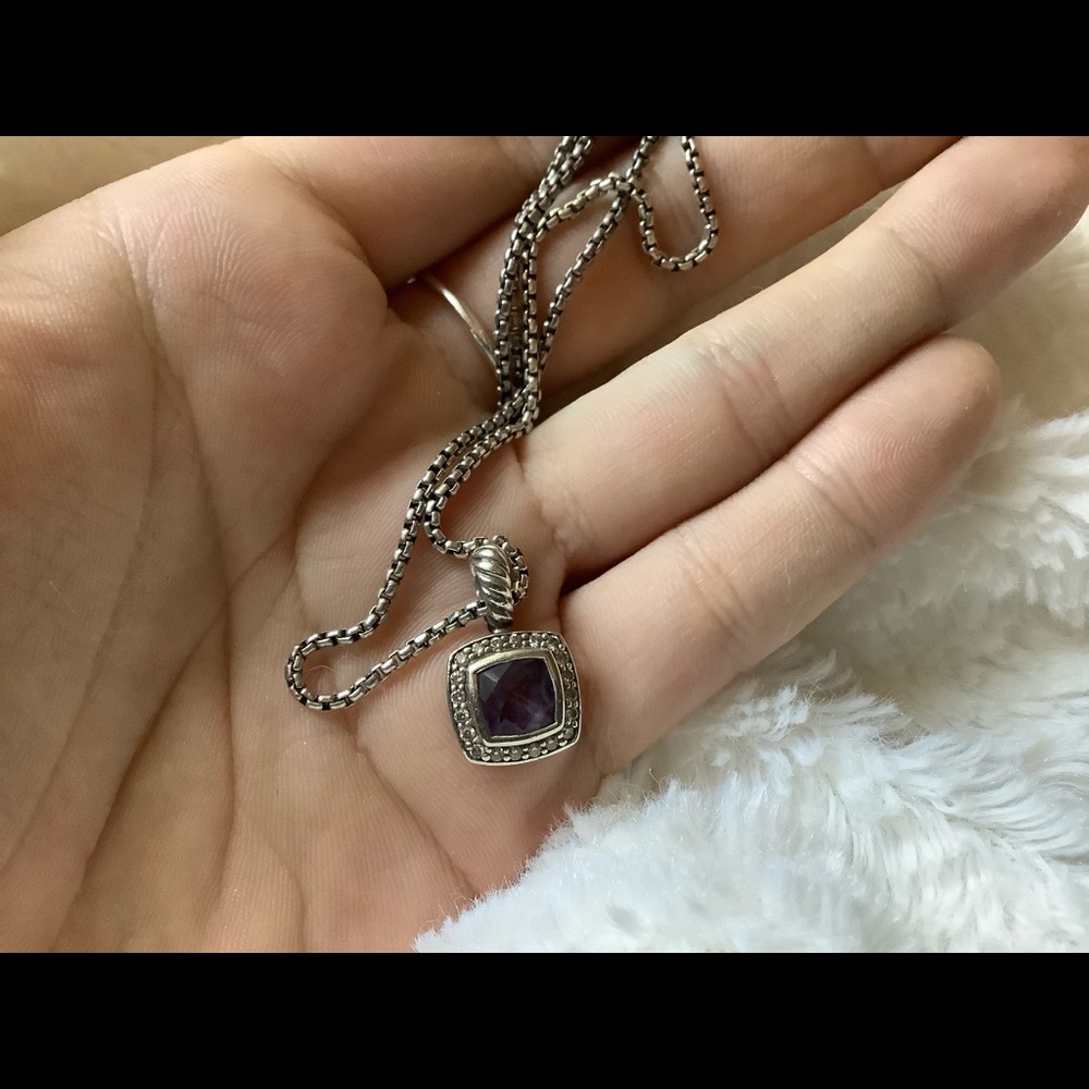 David Yurman necklace - purple